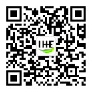 IHE 大健康展会微信公众号二维码（IHE China Wechat RQCode）